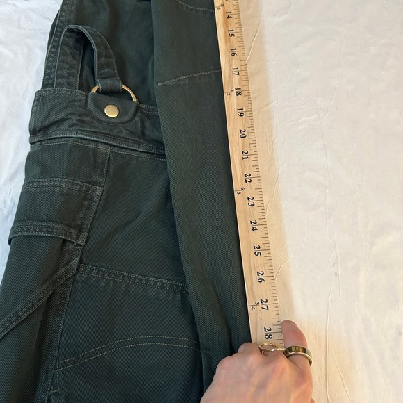 Cult Gaia x Gap Forest Green Cargo Utility Pants Womens 2/26 - Picture 14 of 14